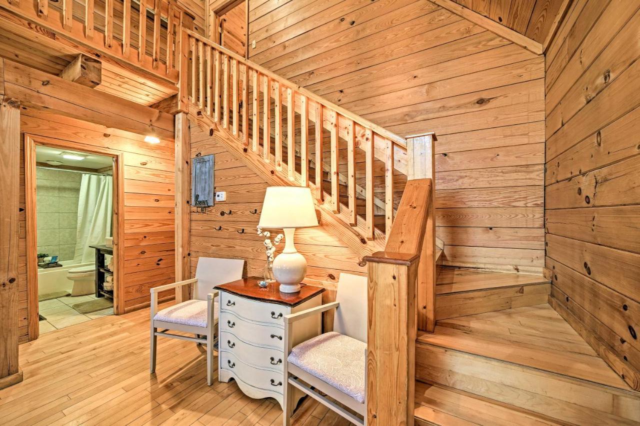 Creekside Bryson City Cabin With Private Hot Tub Exterior photo