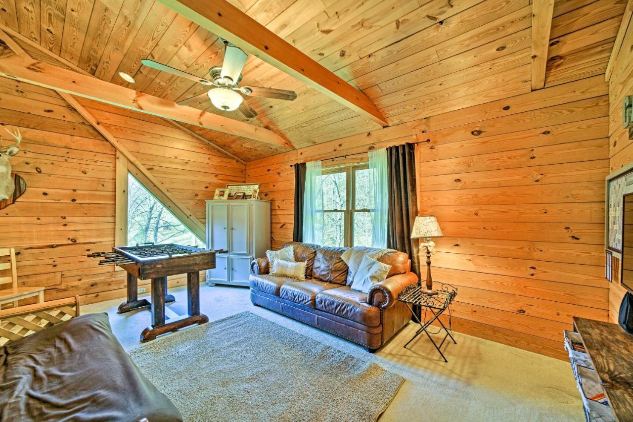 Creekside Bryson City Cabin With Private Hot Tub Exterior photo